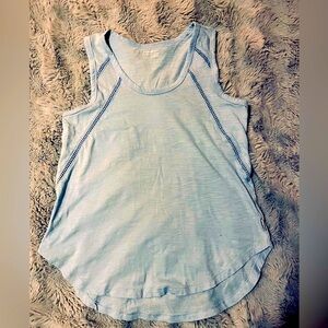 Eddie Bauer size small light blue tank top EUC